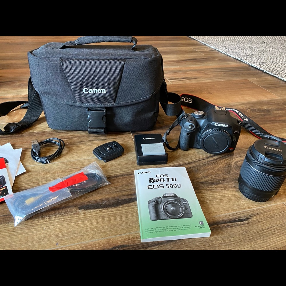 Canon Rebel T1i camera